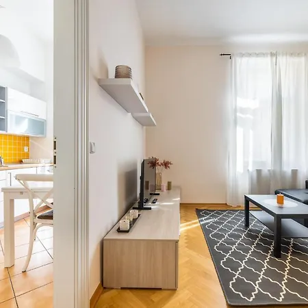 Big Bright Two-bedroom In Old Town Apartment